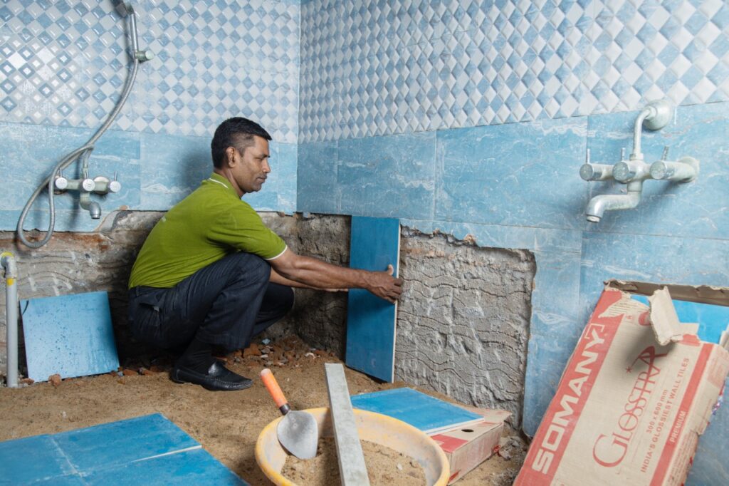 Bathroom Renovation tiles - Property Management services